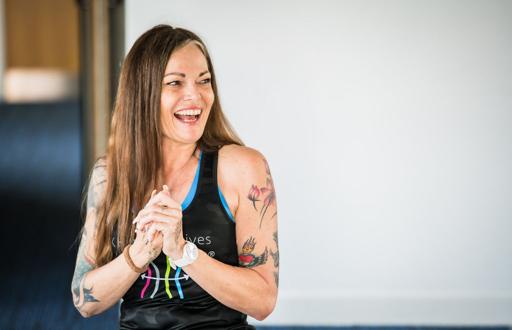Nikki Scott laughing 