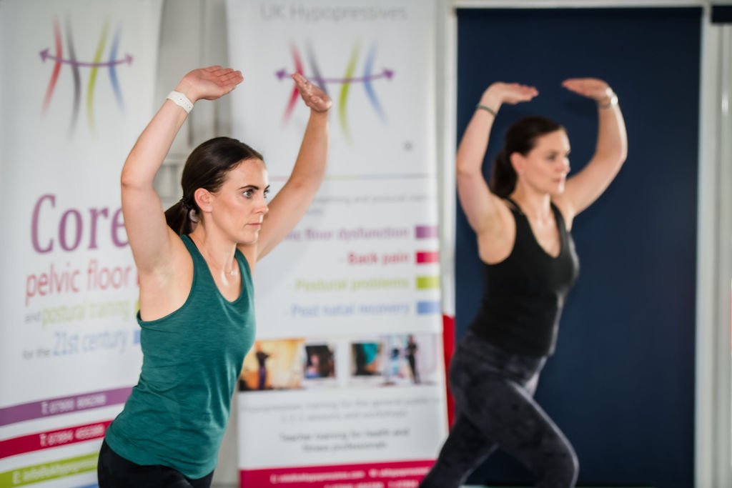 Two UK Hypopressives trainers doing the method